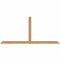 Ekena Millwork Portland Timber Gable Bracket, Western Red Cedar, 84"W x 38"H x 3 1/2"D x 3 1/2"F, 11/12 Pitch GBW084X38X0404POR00SWR - alternate 1
